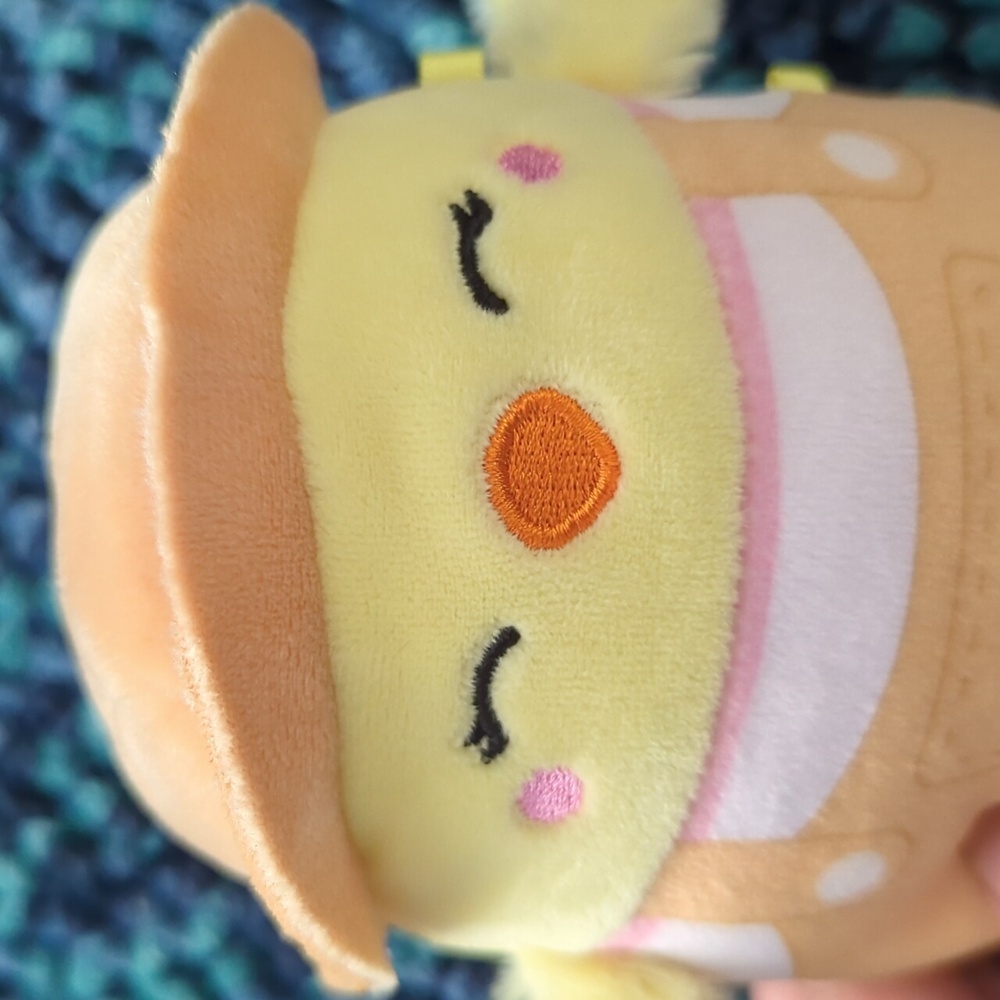 Aimee The Chick with Overalls & Hat Squishmallow 2022 Easter Edition NWOT - Picture 5 of 6